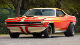 Rapid Transit System Plymouth ‘Cuda, hidden for 46 years, is going up for auction