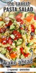 Easy Pasta Salad Recipe – Spend With Pennies