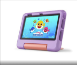 Amazon Fire 7 Kids tablet, ages 3-7. Top-selling 7″ kids tablet on Amazon – 2022. Set time limits, age filters, educational goals, and more with parental controls, 16 GB, Purple